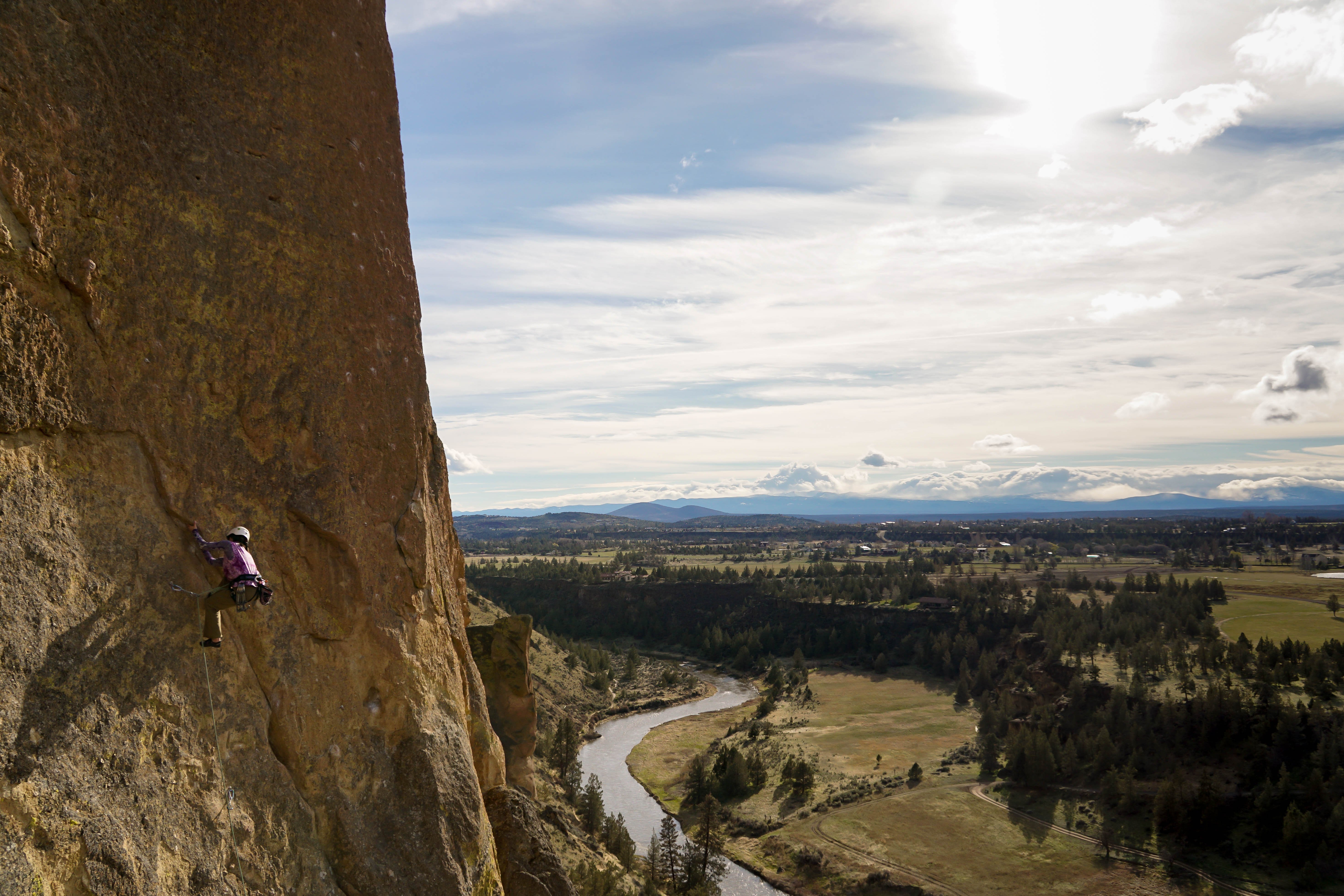 Climbing at Smith Rock