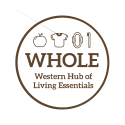 Western Hub of Living Essentials (WHOLE) logo.