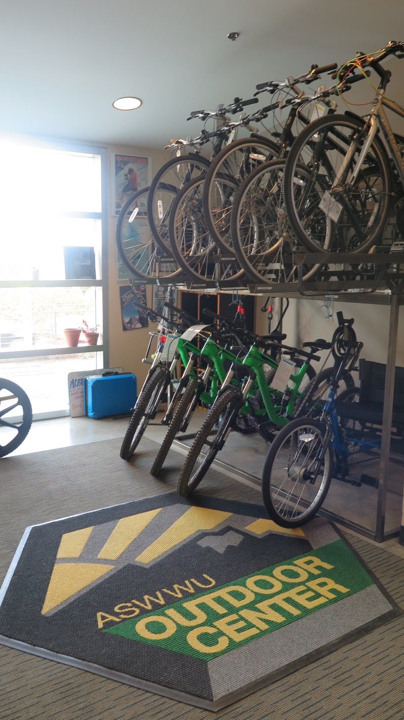 The Bike Rack and our one Hand Cycle